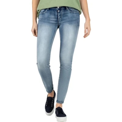 Afbeelding van TIMEZONE Dames Jeans Broeken TIGHT SANYATZ skinny Fit Blauw 31W / 32L Volwassenen