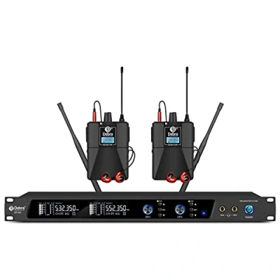 Afbeelding van D Debra Audio PRO ER 202 UHF Dual Channel Wireless In Ear Monitorsysteem