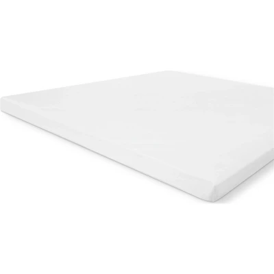 Afbeelding van Walra Molton Cotton Cover Topper 180x200cm Wit