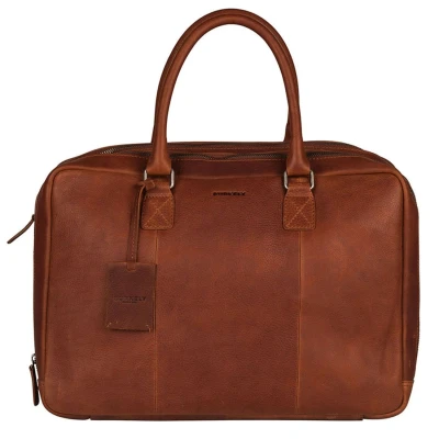 Afbeelding van Burkely Antique Avery Worker 15.6&quot; cognac Laptoptas