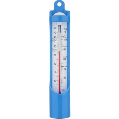 Afbeelding van Badthermometer 230 mm, watertemperatuurthermometer met schepbemonstering voor baby&#039;s, ouderen en kinderen, eenvoudig te gebruiken waterthermometer om de badtemperatuur bewaken