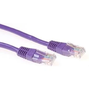 Afbeelding van ACT IB4705 U/UTP CAT5E Patchkabel Paars 5 meter
