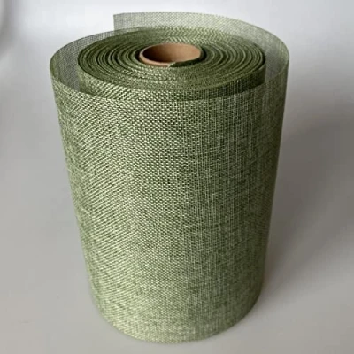 Afbeelding van Deko As Shabby Chic tafelloper in linnenlook, polyester, geurloos, beige, 20 cm x 25 m, 5