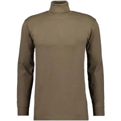 Afbeelding van RAGMAN Basic coltrui voor heren, lange mouwen, mokka835, L