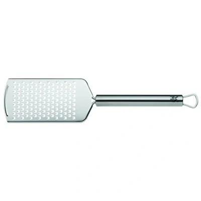 Afbeelding van WMF Profi Plus keukenrasp roestvrij staal medium 25 cm, kaasrasp, groentenrasp, Cromargan deels gematteerd, vaatwasmachinebestendig