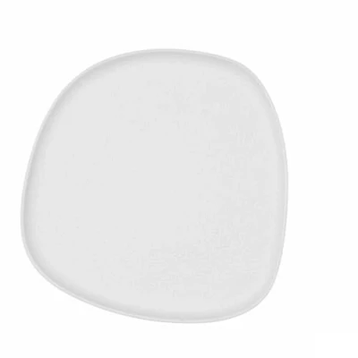 Afbeelding van Eetbord Bidasoa Fosil Wit Keramisch 26,3 x 25,5 2,4 cm (6 Stuks)