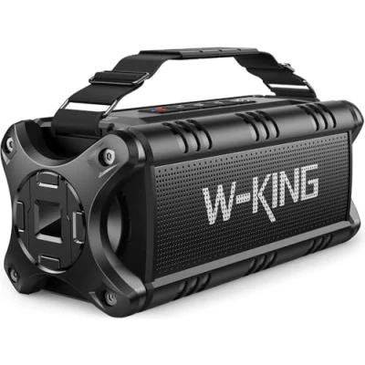 Afbeelding van W KING Bluetooth luidsprekers, 50W draagbare luidspreker draadloos luid, IPX6 waterdichte buiten met grote batterij, basluidspreker Bluetooth, 40H speeltijd, voor feest