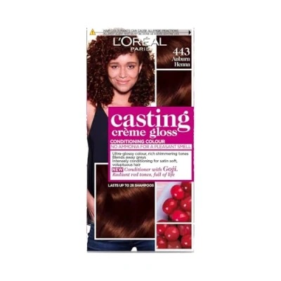Afbeelding van L&#039;Oréal Paris Casting Crème Gloss Haarkleuring 443 Auburn Henna
