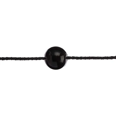 Afbeelding van Kleine Ball Gag met leren Band Zwart