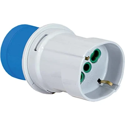 Afbeelding van FANTON 73100 Industriële stekker CEE op 1 Schuko stopcontact 16 A