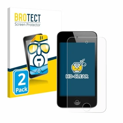 Afbeelding van BROTECT Screenprotector voor Apple iPod Touch (4. Gen.) Folie Beschermfolie transparant (2 Stuks)