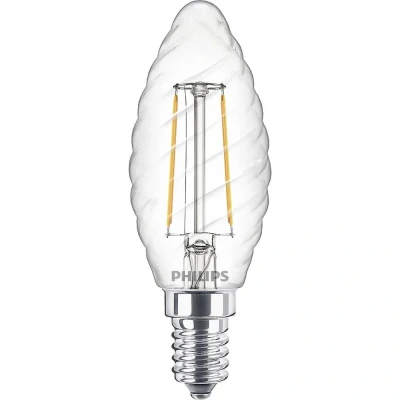 Afbeelding van Philips Kaarsgloeilamp LED 2 W Warm wit