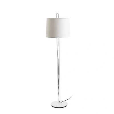 Afbeelding van Faro Lighting Montreal Vloerlamp met Kap Wit, E27