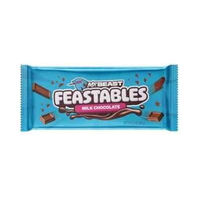 Afbeelding van Feastabels Feastables MrBeast chocoladereep (melkchocolade)