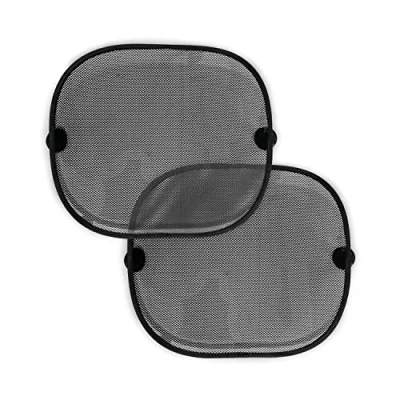 Afbeelding van Hauck Set van 2 zonneschermen voor zijruiten de auto, 40 x cm, zonwering met zuignappen eenvoudige bevestiging, universeel bruikbaar