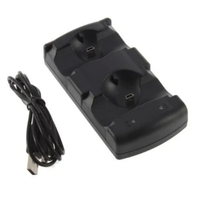 Afbeelding van C FUNN USB Dual Charger Dock Voor Sony PS3 Draadloze Controller Move