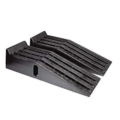 Afbeelding van KATSU Plastic Auto Hellingen, 2 PCs Heavy Duty Garage Hellingen Voor Lifting Automotive Voertuigen Workshop Service en Reparatie 161918