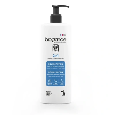 Afbeelding van Biogance hond shampoo dubbele werking 1l