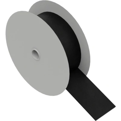 Afbeelding van Hebotec 11 KE30002,5FRT Klittenband Om te bundelen Haak en lusdeel (l x b) 2500 mm 30 Zwart 2.5 m
