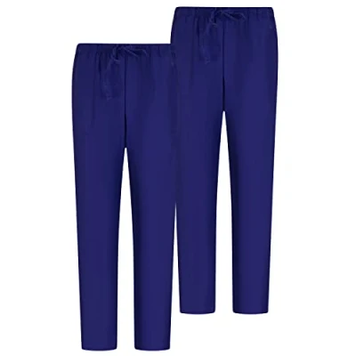 Afbeelding van MISEMIYA Verpakking van 2 stuks, uniseks, elastische band, medische uniformen, laboratoria, Paars 68, L