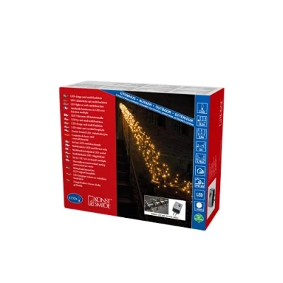 Afbeelding van Clusterverlichting 13.6 meter Konstsmide (1152 LEDs, Binnen/Buiten, Extra warm wit)