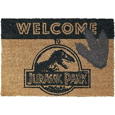 Afbeelding van Pyramid International Welcome To Jurassic Park Deurmat, meerkleurig, 40 x 60 cm