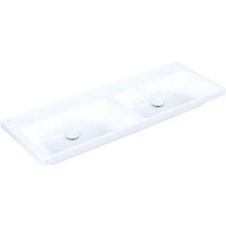 Afbeelding van Villeroy en boch wast fontein subway 3 0 130x47x16 5 cm wit alpin zonder kraangat overloop 4a71d301