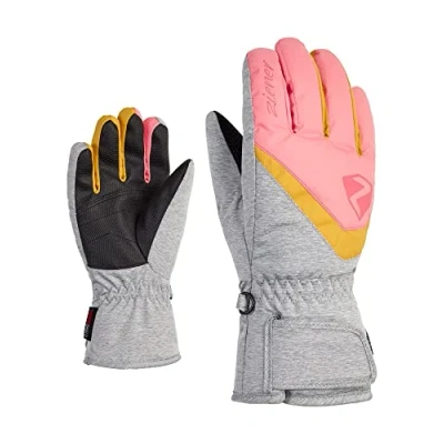 Afbeelding van Ziener LORIKO Skihandschoenen, wintersport, waterdicht, ademend, roze vanille, 3