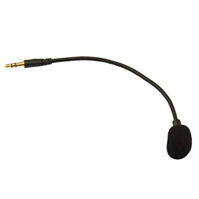 Afbeelding van Futheda Vervangende microfoon Boom Mic 3,5 mm compatibel voor Gaming headsets Turtle Beach Ear Force Xbox One PS4 Switch Mac PC Computer hoofdtelefoon