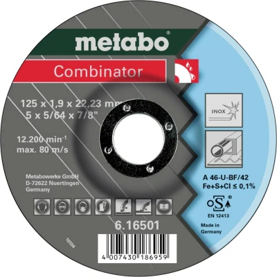 Afbeelding van Metabo 616500000 Doorslijpschijf gebogen 25 stuk(s)