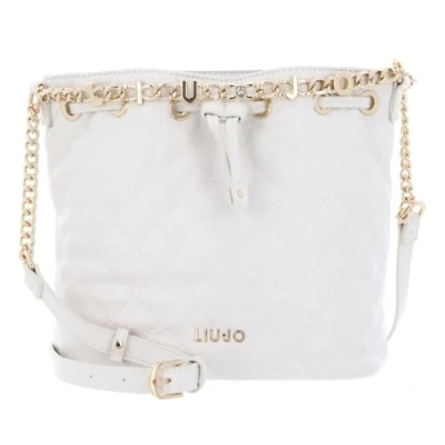 Afbeelding van LIU JO Schoudertas Humita Bucket Bag Cream Crème