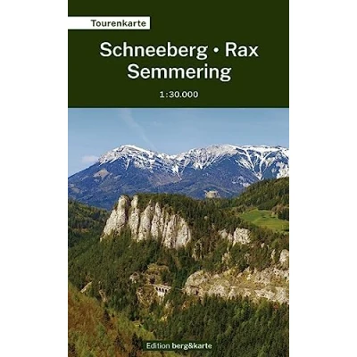 Afbeelding van TopoMap Schneeberg Rax Semmering: Topografische Karte Maßstab 1:30.000