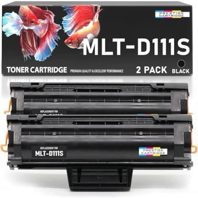 Afbeelding van Prestige Cartridge MLT D111S 2 pack toner compatibel met Samsung Xpress SL M2020, M2020W, M2021, M2021W, M2022, M2022W, M2026, M2026W, M2070, M2070W, M2070FW, M2070F, M2071, M2071W, M2071FH