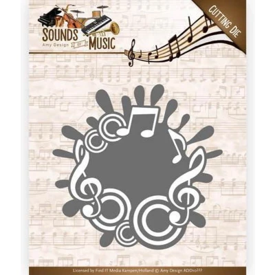 Afbeelding van Dies Amy Design Sounds of Music Label