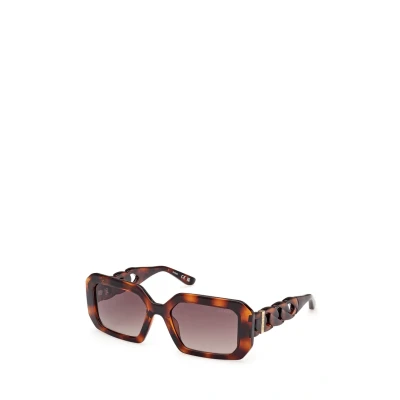 Afbeelding van Guess IN Iniettato PER Zonnebril, Dames, Maat: One Size, Avana scuro marrone sfumato