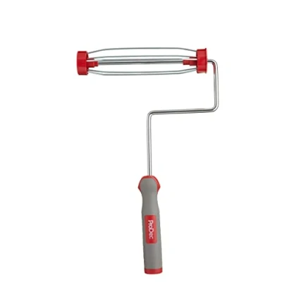 Afbeelding van ProDec 22,9 x 4,4 cm soft grip greep, duurzaam, professioneel verfrolframe met schroefbevestiging voor verlengstangen, cm, 5 draads kooi