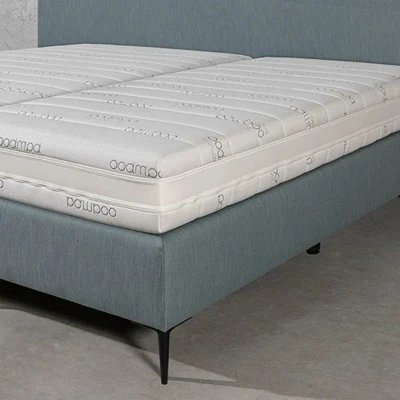Afbeelding van Matras Bamboo Deluxe 3D 90x210 cm met Micropocketvering Kern Van Dekbed Discounter Comfort: Medium Discounter.nl