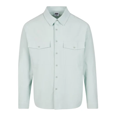 Afbeelding van Urban Classics Basic Overhemd, Heren, Maat: XXL, Frostmint