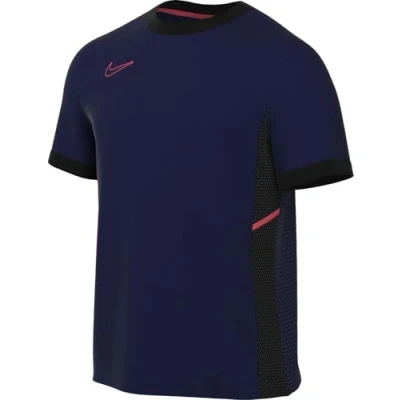 Afbeelding van Nike Performance TOP Sport Tshirt, Heren, Maat: Small, Blue void/black/orange pulse