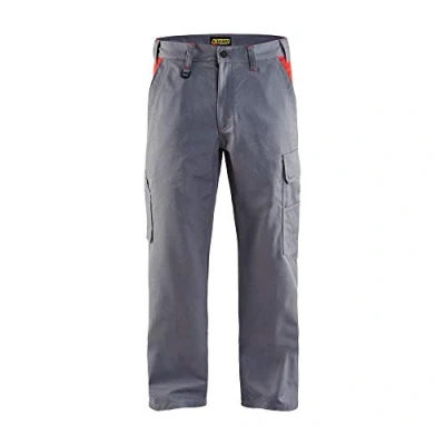 Afbeelding van Blaklader werkbroek industrie Grijs/Rood