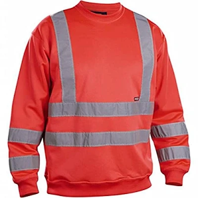 Afbeelding van Blaklader Sweatshirt High Vis 3341 1974 Rood XXL
