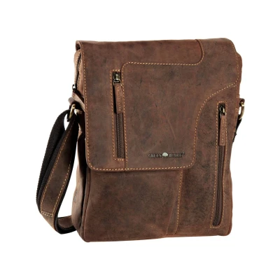 Afbeelding van Greenburry Vintage Schoudertas I Leder 17 cm