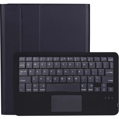 Afbeelding van iPad Pro 2021 (11 Inch) hoes Bluetooth Toetsenbord met Touchpad Zwart