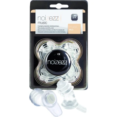 Afbeelding van Noizezz Mild Gehoorbescherming met vlakke demping rond 10 dB 4 paar