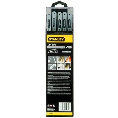 Afbeelding van Stanley handgereedschap Metaalzaagblad 300mm 24T/inch (10 stuks) 1 15 842
