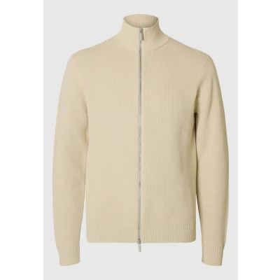 Afbeelding van Selected Homme DANE LS Structure Vest, Heren, Maat: Small, Oatmeal