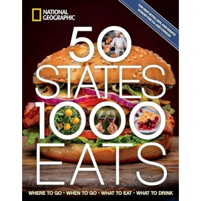 Afbeelding van 50 States, 1,000 Eats: Where to Go, When What Eat, Drink