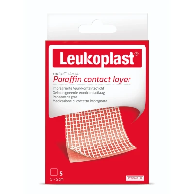 Afbeelding van Leukoplast Cuticell Classic Kompres met Paraffine 5ST