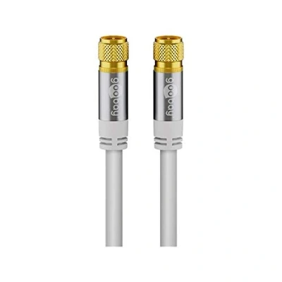 Afbeelding van Goobay SAT Antenna Cable (135 dB), 4x Shielded 2 m
