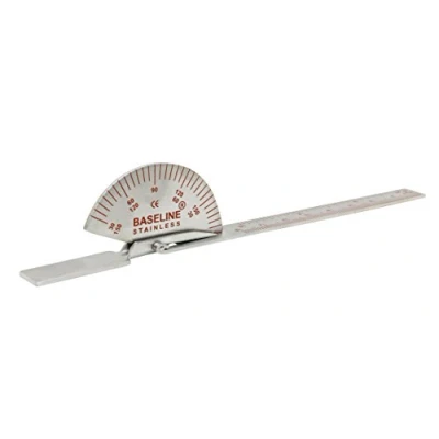 Afbeelding van Baseline 12 1010 Goniometer voor vingers en kleine gewrichten, roestvrij staal, 15 cm